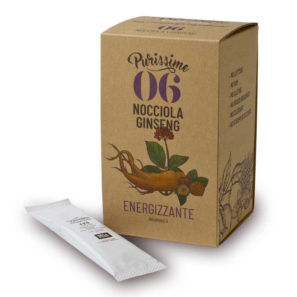 PURIX6 - PURISSIMA NOCCIOLA - GINSENG - Maskafè - Il vero espresso italiano di alta qualità