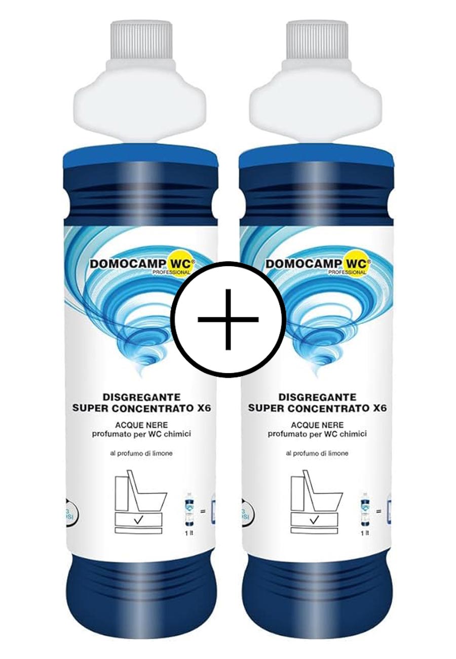 Liquido disgregante superconcentrato domocamp confezione promo
